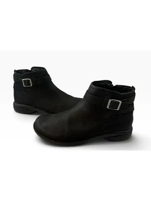 -Merrell Andover Bluff waterproof Ankle Boots Womens Size 10 Black Leather thumbnail 7