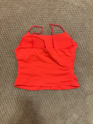 Red Tank Top Shein thumbnail 2