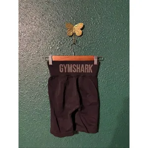 Gymshark Black Seamless Biker Shorts Size Small High Rise thumbnail 2