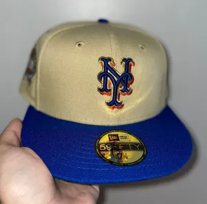 New Era Myfitteds New York Mets 9/11 tribute commemorative we shall never forget patch in store exclusive size 7 1/8 brand new thumbnail 1
