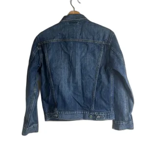 Levi’s Classic Denim Y2K button up‎ Jacket pockets size XS cute 90s style thumbnail 8