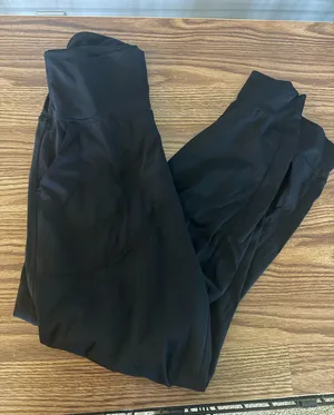 black athletic joggers thumbnail 1