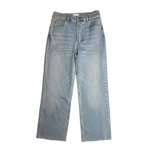 Free People Boyish Jeans Womens Love Affair The Mikey High Rise Wide Leg 26 $228 thumbnail 2