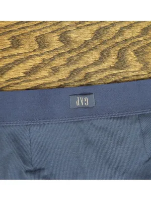NEW Gap Womens Ribbed Unlined Bralette Blue M thumbnail 4