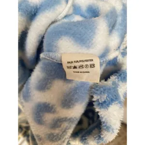 Heathmoor Leopard Print Pullover Coastal Fluffy Cozy Fuzzy Fleece Y2K Boho Cute‎ thumbnail 8