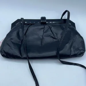 Vintage Holiday Fair 1981 faux leather shoulder bag or clutch. Hong Kong. thumbnail 1