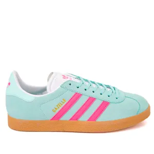 adidas Gazelle Sneakers in Mint and Pink thumbnail 2