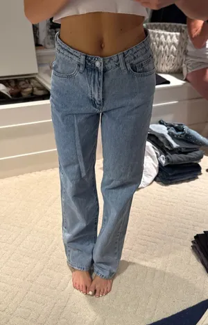 WeWoreWhat Light Wash Jeans thumbnail 1