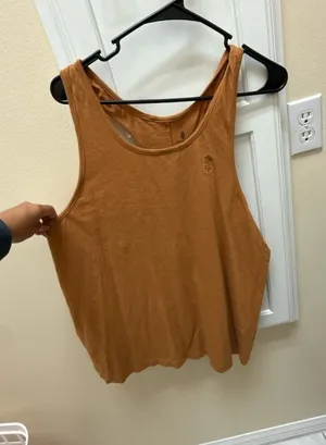 Free People Movement for oversized Brown Tank Top thumbnail 1