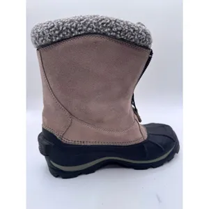 Women's Sorel Ellesmere Brown Suede Waterproof‎ Winter Boots Taupe Size 6 thumbnail 8
