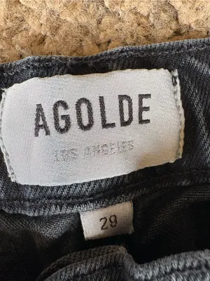 Agolde Toni Mid Rise Straight in Feral size 29 thumbnail 8