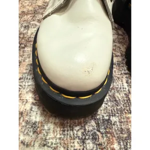Dr. Martens Jadon Platform Boots White Leather‎ Women's 5 Punk Grunge Y2K thumbnail 6
