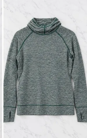 EMS eastern mountain sports techwick hooded athletic pullover M thumbnail 10