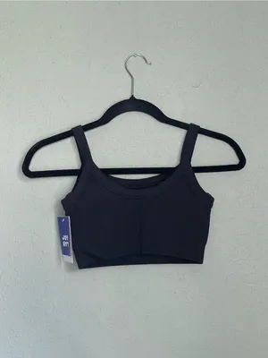 New Joy Lab Seamless Bra Padded Size XS Black thumbnail 4