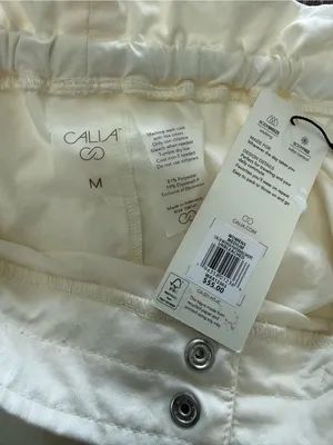NWT Calia High Rise Paperbag Shirts Size Medium 3.5" Inseam thumbnail 7