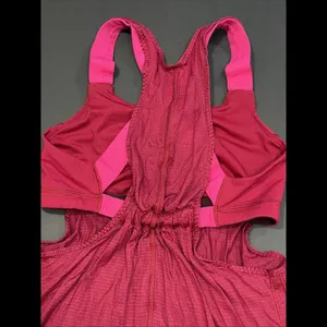 Lululemon Tank Top Bra Red Pink Luxury Designer Athletic Lounge Preppy 6‎ thumbnail 15