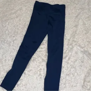 ZYIA Active Leggings Size XS Navy Blue With Pockets thumbnail 3