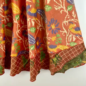 Reversible Maxi Wrap Skirt BINS104 Multiple thumbnail 3