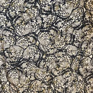 Cupio Small Butterfly Print A-Line Skirt Stretch Fit & Flare thumbnail 6