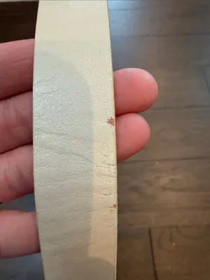 Banana Republic Slim Cream Belt with Gold Buckle - C11-608 thumbnail 3