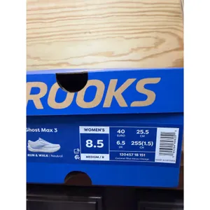 Brooks Ghost Max 3 Womens Running Shoes Size 8.5 Coconut Blue Heron NWB $160 ORG thumbnail 5
