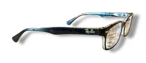 Ray-Ban Eyeglasses‎ Frames RB51502034 Polished Black On Transparent Rectangle thumbnail 1