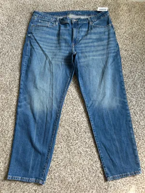 NWT Old Navy Mid-Rise O.G. Straight Jeans Casual Denim Classic Fall thumbnail 1