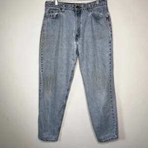 Vintage Levi's 560 Loose‎ Fit Straight Leg Jeans as is thumbnail 7