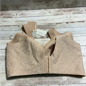 VertVie Grace T-Shirt Jelly Bra Neutral Leopard 38D Wireless Full Coverage NWT thumbnail 2
