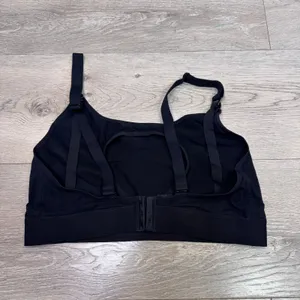 Momcozy Hands Free Nursing Pumping‎ Bra Black Size M Adjustable Wireless Cotton thumbnail 3