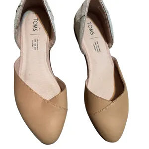TOMS Jutti D'Orsay Tan SIZE‎ 8.5 preowned great shape please review listi… thumbnail 5
