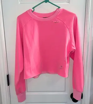 Urban Outfitters Neon Pink Sweatshirt thumbnail 1