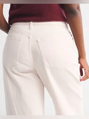 Abercrombie 90’s Relaxed Straight Jean Light Pink thumbnail 6