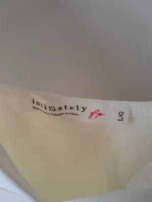Free People Intimately Duo Corset Cami Top Ivory L thumbnail 3