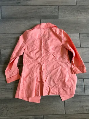 Hurley Coral Double-Breasted Trench Coat thumbnail 4
