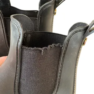 Sam Edelman Tinsley Rain Boots Matte Black Womens Size 5 Neutral Minimalist‎ thumbnail 5