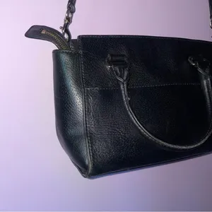 Kate Spade Grove Street Small Lana Satchel Black Leather Handbag thumbnail 8