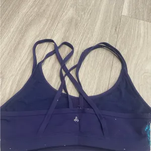 Prana Teal and Navy Sports Bra thumbnail 3