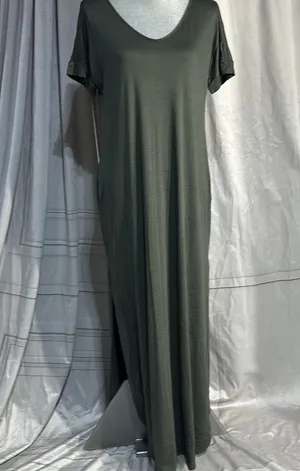 Soprano Green Marc Maxi Dress - Size L thumbnail 1