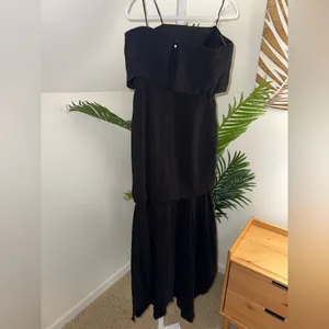 C/MEO COLLECTIVE Take Seriously Dress in Black Womens Long Maxi‎ Medium thumbnail 5