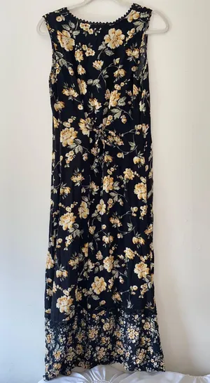 White Stag Yellow Floral Print Dress thumbnail 5