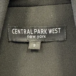 Central Park West New York Women's Black Sleeveless Blazer Vest Career Small thumbnail 7