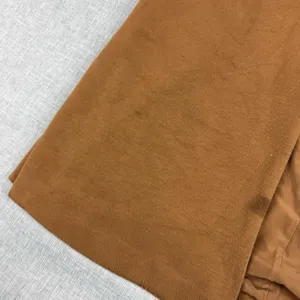 Spanx Coat Womens Small Brown Modal Blend Long Open Front Overcoat Lined Pockets thumbnail 3
