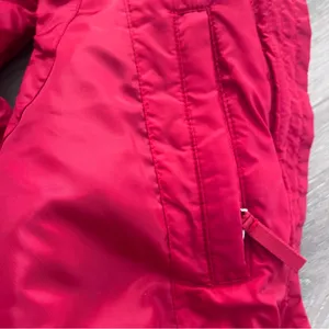 GAP Vibrant Red Down Filled Vest Outerwear Small thumbnail 5