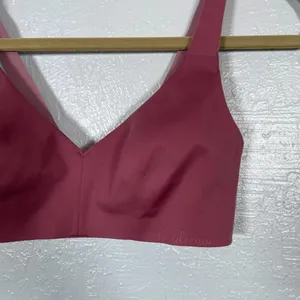 Lululemon Women 32C Misty Merlot Pink Like Nothing Sports Bra Athleisure Workout thumbnail 2