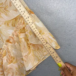 Vici Boho Floral Mini Dress Medium Yellow Ruffle Flowy Festival Summer Chic thumbnail 8