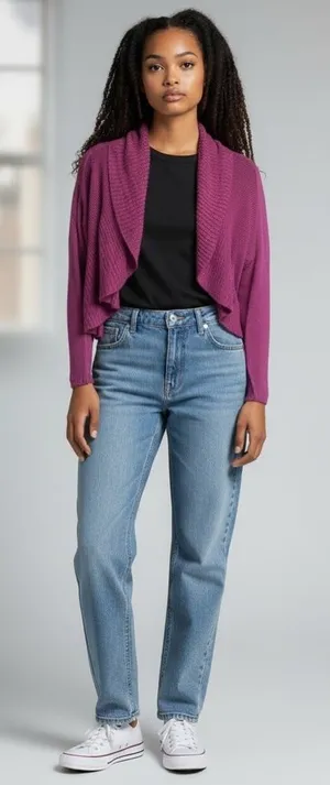 Mudd *30of3* Very‎ Soft Cardigan. Beautiful color. Medium. thumbnail 1