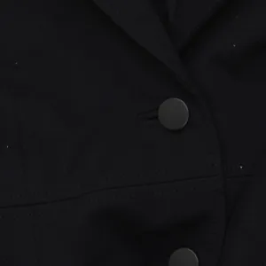 Anne Klein Womens Two-Button Compression Blazer Jacket 10909725 Asphalt Black 4 thumbnail 4