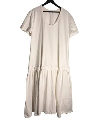 Free People Beach Herron Drop-Waist Maxi Dress Size Large White thumbnail 4