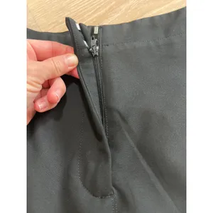 Zara Black Tailored A-Line Skort Skirt Built In Shorts XS Morocco thumbnail 3